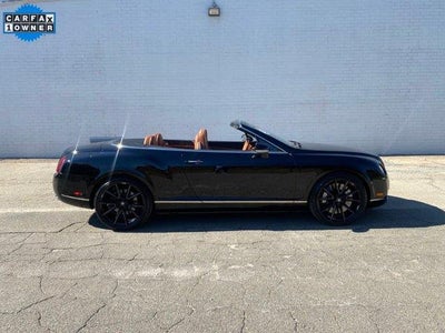 2009 Bentley Continental AWD GT 2DR Convertible