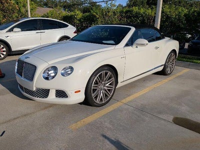 Photo of a 2014 Bentley Continental AWD GT Speed 2DR Convertible for sale