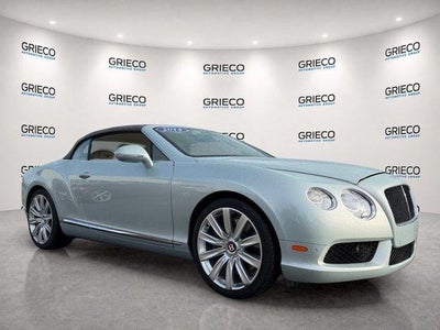 2013 Bentley Continental AWD GT V8 2DR Convertible