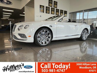 2017 Bentley Continental AWD GT V8 2DR Convertible