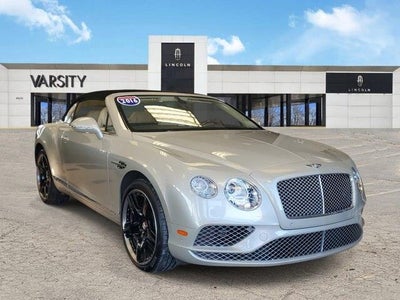 Photo of a 2016 Bentley Continental AWD GT 2DR Convertible for sale