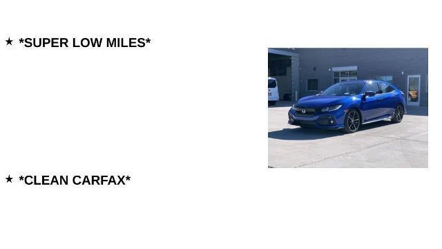 2020 Honda Civic Sport