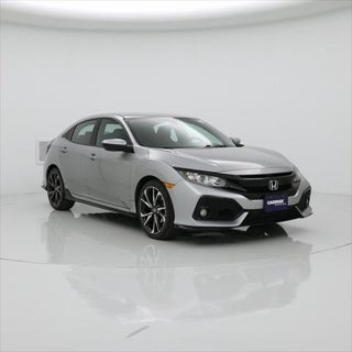 2017 Honda Civic with Lunar Silver Metallic Exterior