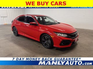 2017 Honda Civic with Rallye Red Exterior