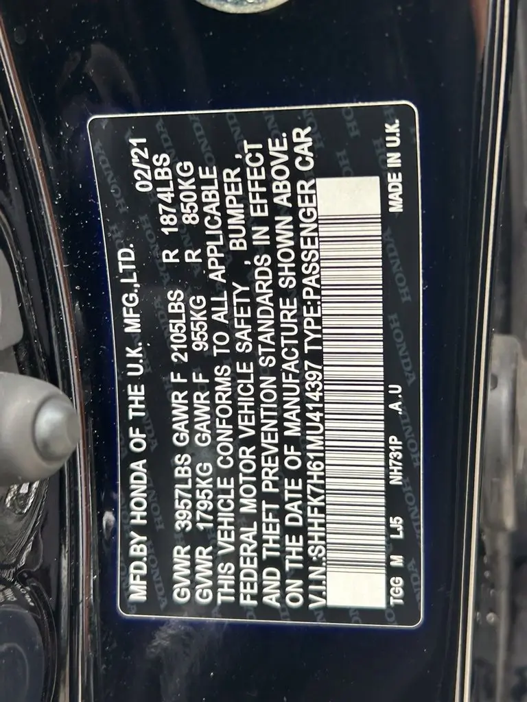 2021 Honda Civic - $19,995