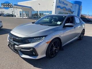 2020 Honda Civic with Lunar Silver Metallic Exterior