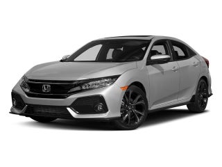 2017 Honda Civic with Lunar Silver Metallic Exterior