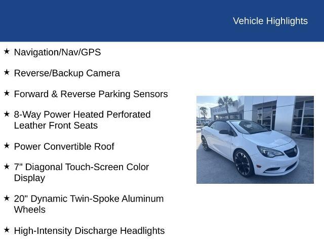 2018 Buick Cascada - $19,000