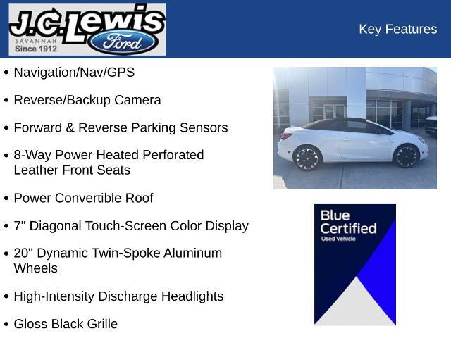 2018 Buick Cascada - $19,000