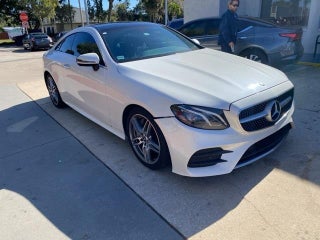 2020 Mercedes-Benz E-Class with Designo Diamond White Metallic Exterior