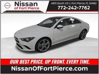 2020 Mercedes-Benz CLA with Digital White Metallic Exterior