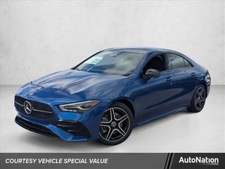 2026 Mercedes-Benz CLA with Starling Blue Metallic Exterior