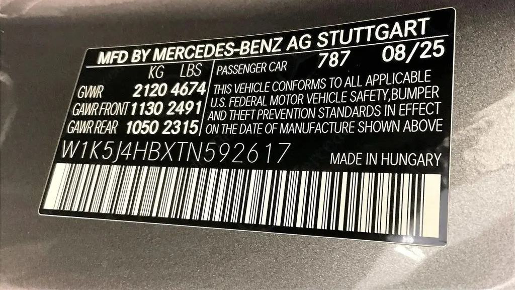 2026 Mercedes-Benz CLA CLA 250 4MATIC