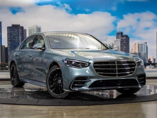 2026 Mercedes-Benz S-Class with Verde Silver Metallic Exterior