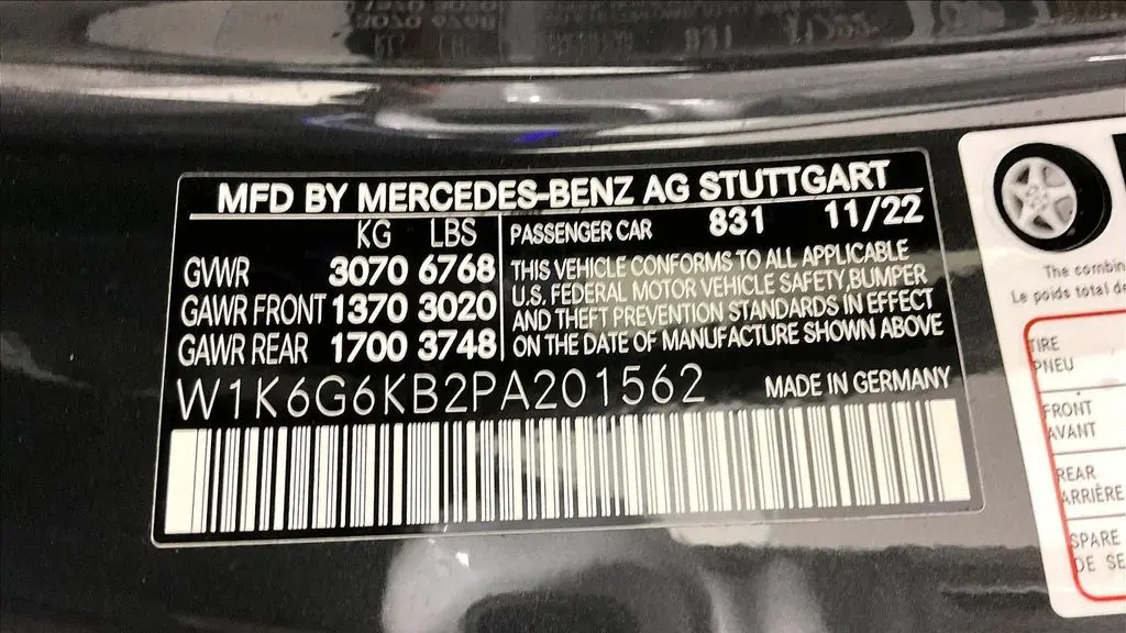 2023 Mercedes-Benz S-Class S 580e 4MATIC
