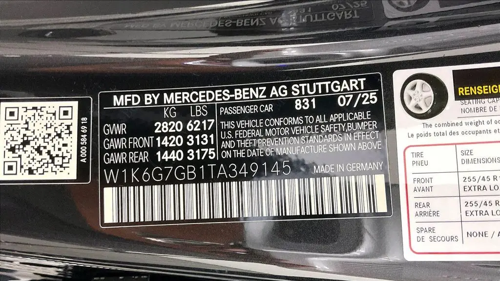 2026 Mercedes-Benz S-Class S 580 4MATIC