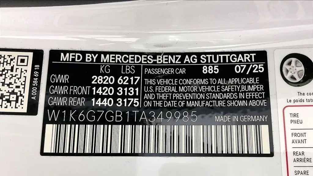 2026 Mercedes-Benz S-Class S 580 4MATIC