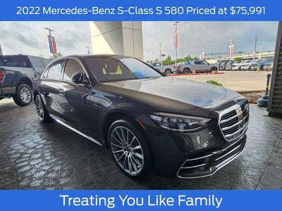 Photo of a 2022 Mercedes-Benz S-Class AWD S 580 4MATIC 4DR Sedan for sale
