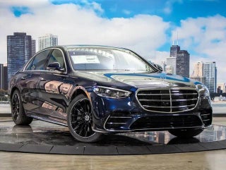 2026 Mercedes-Benz S-Class with Nautical Blue Metallic Exterior
