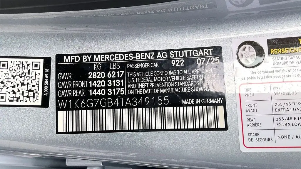 2026 Mercedes-Benz S-Class S 580 4MATIC