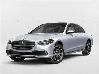 2026 Mercedes-Benz S-Class with Manufaktur Moonlight White Metallic Exterior