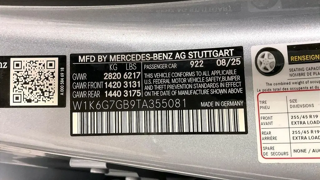 2026 Mercedes-Benz S-Class S 580 4MATIC