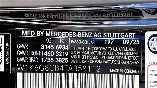 2026 Mercedes-Benz S-Class AMG S 63 E Performance
