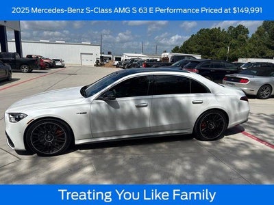 2025 Mercedes-Benz S-Class AWD AMG S 63 E Performance 4DR Sedan