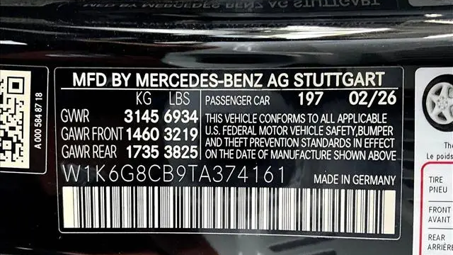 2026 Mercedes-Benz S-Class AMG S 63 E Performance