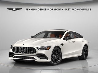 2023 Mercedes-Benz AMG GT with Manufaktur Cashmere White Magno Exterior