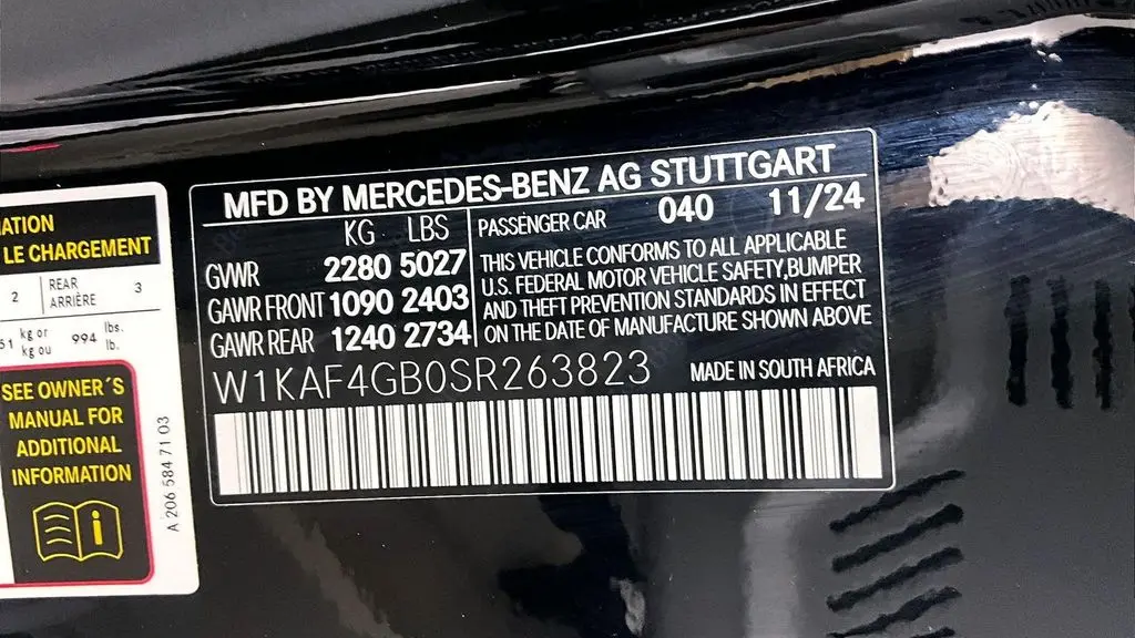 2025 Mercedes-Benz C-Class C 300