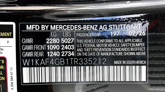 2026 Mercedes-Benz C-Class C 300
