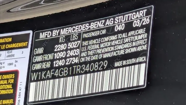 2026 Mercedes-Benz C-Class C 300