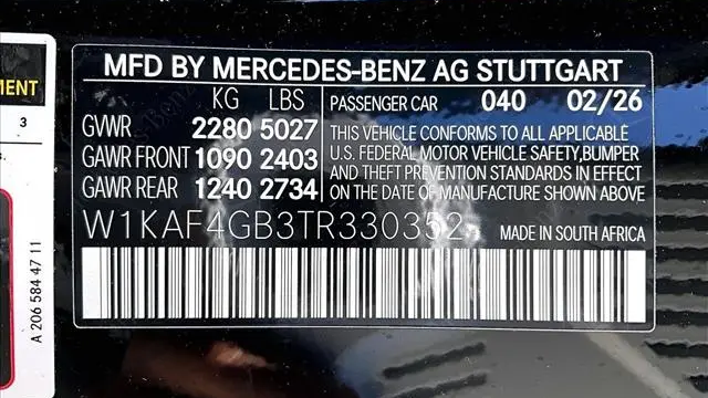 2026 Mercedes-Benz C-Class C 300