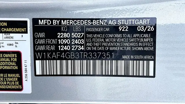 2026 Mercedes-Benz C-Class C 300
