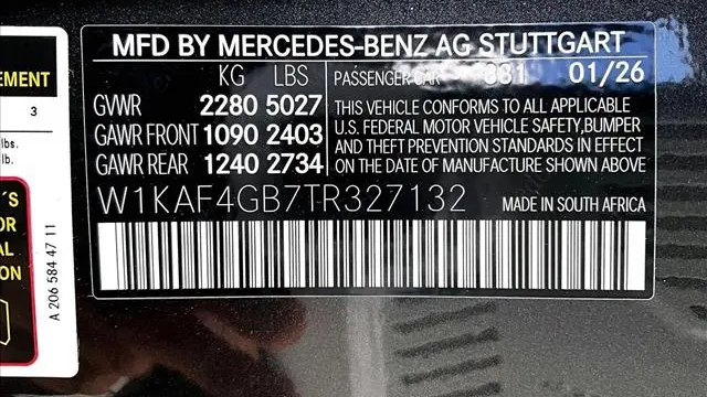 2026 Mercedes-Benz C-Class C 300