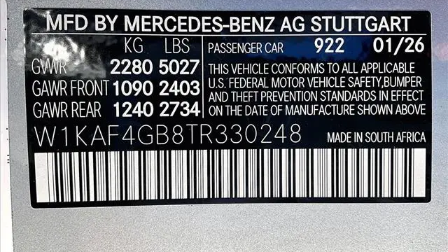 2026 Mercedes-Benz C-Class C 300