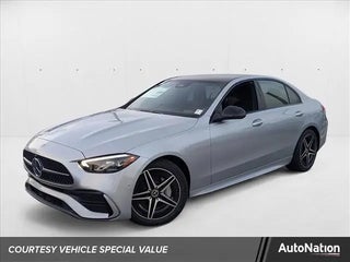 2025 Mercedes-Benz C-Class with Cirrus Silver Metallic Exterior