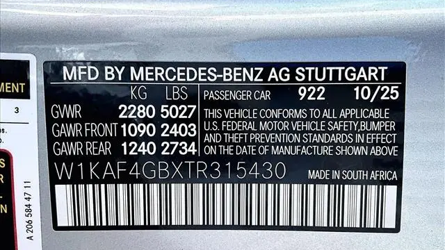 2026 Mercedes-Benz C-Class C 300