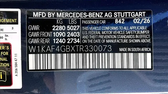 2026 Mercedes-Benz C-Class C 300