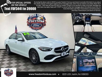 Photo of a 2024 Mercedes-Benz C-Class AWD C 300 4MATIC 4DR Sedan for sale