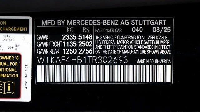 2026 Mercedes-Benz C-Class C 300 4MATIC