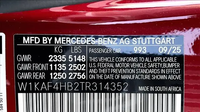 2026 Mercedes-Benz C-Class C 300 4MATIC