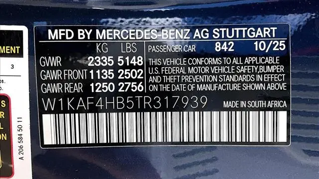 2026 Mercedes-Benz C-Class C 300 4MATIC
