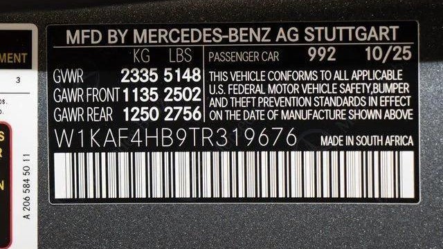 2026 Mercedes-Benz C-Class C 300 4MATIC