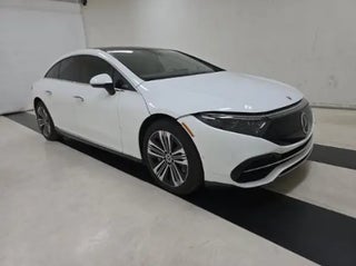 2023 Mercedes-Benz EQS with Polar White Exterior