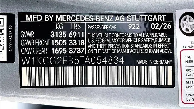 2026 Mercedes-Benz EQS EQS 450 4MATIC