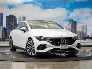 2024 Mercedes-Benz EQE with Polar White Exterior