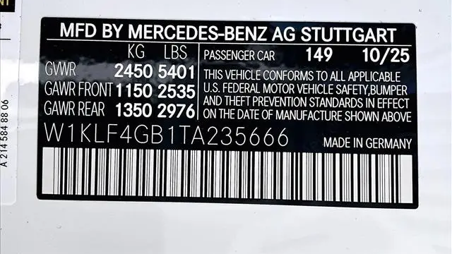 2026 Mercedes-Benz E-Class E 350