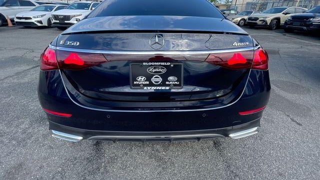 2025 Mercedes-Benz E-Class E 350 4MATIC